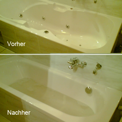 Wannenwechsel